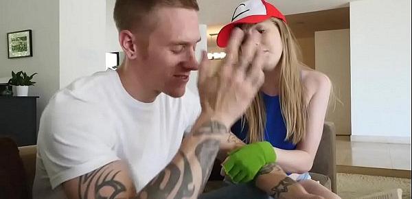  Richies pokemon cock suck by Dolly Leigh deep throat